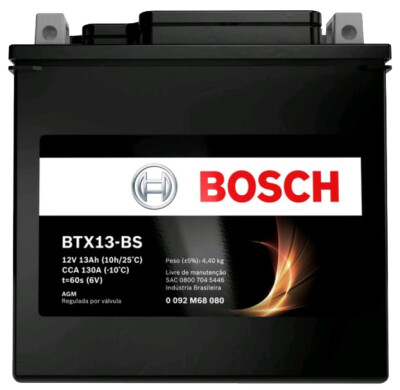 BATERIA 12V 13AH BTX13-BS F650/G650GS/COMET 650/TIGER 1050